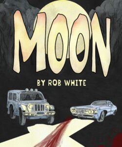 Illustrations for the horror comic Moon, artist Natalia Shemelina