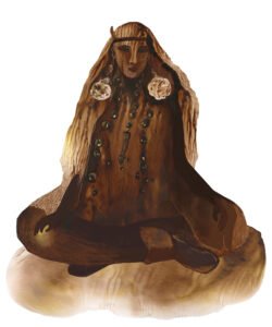 Illustrations for the book The Shaman's Bride, artist Natalia Shemelina