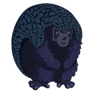 Game character, illustration by Natalia Shemelina