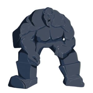 Game character, illustration by Natalia Shemelina