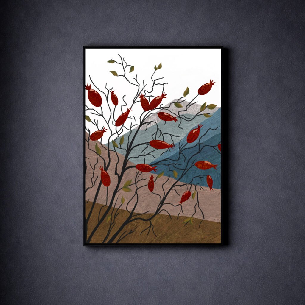 rosehip print