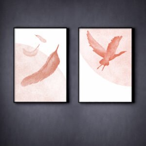 Flamingo wall posters